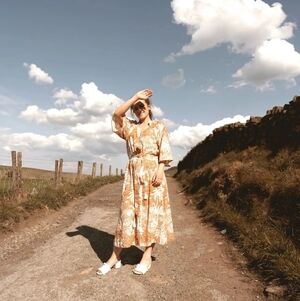 NWOT - Tropical Midi Kaftan Dress